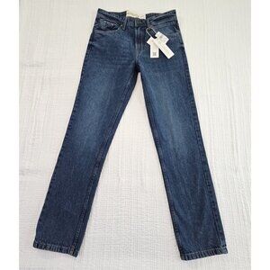 Free Planet Jeans Men's 30X32 Stretch Straight Leg Medium  Wash Blue Denim NWT